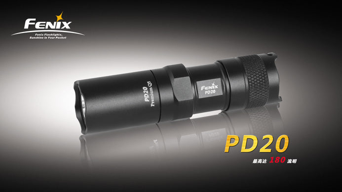 Fenix PD20 Black CREE LED Flashlight