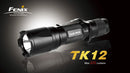 Fenix TK12 R5 Black CREE LED Flashlight