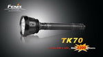 Fenix TK70 2200 Lumen CREE Triple XM-L LED Flashlight