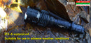 Klarus FH10 1x 18650 / 2x CR123A 700 Lumens CREE XP-L HI V3 LED Flashlight