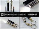 Prometheus Beta-QR 1 x AAA Nichia 219 High CRI 60 Lumen Quick Detachable LED Flashlight (HAIII Black Body)