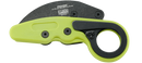 CRKT Provoke Zap Morphing Karambit Folding Knife Green Grivory Handles 2.47in Steel Blade - 4041G