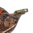 RovyVon A1x 650 Lumen Micro-USB Rechargeable Keychain Flashlight CREE-XP-G3 LED - Army Green