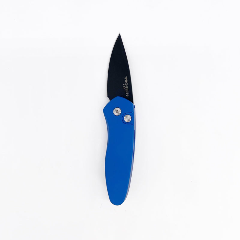 Pro-Tech 2907-BLUE Sprint Folding Knife 2in Blade S35vn Steel Blade - Blue Handle