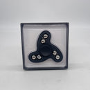 DNA Spin Plastic Fidget Wavy Tri-Spinner-Black