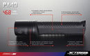 JetBeam PA40 Carbon Fiber Body XM-L 468 Lumen Flashlight