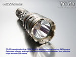 Jetbeam TC-R3 Titanium CREE R2 LED Flashlight