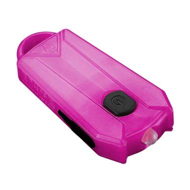 JET E0 50 Lumen USB Rechargeable Key Chain Flashlight-Pink