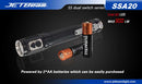 JETBeam SSA20 CREE G2 LED 300 Lumen 2 x AA Flashlight