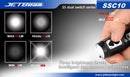 JETBeam SSC10 CREE G2 LED 300 Lumens 1 x CR123a Flashlight