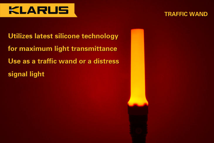 Klarus Traffic Wand - Compatible with: XT11, XT12, RS11, ST11