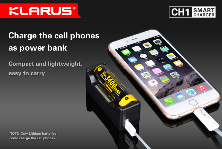 Klarus CH1 Smart Charger & Power Bank