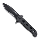 CRKT M21-14SFG Kit Carson Designed Folding Knife with Veff Serrations and G-10 Handle (3.99 Inch Blade)