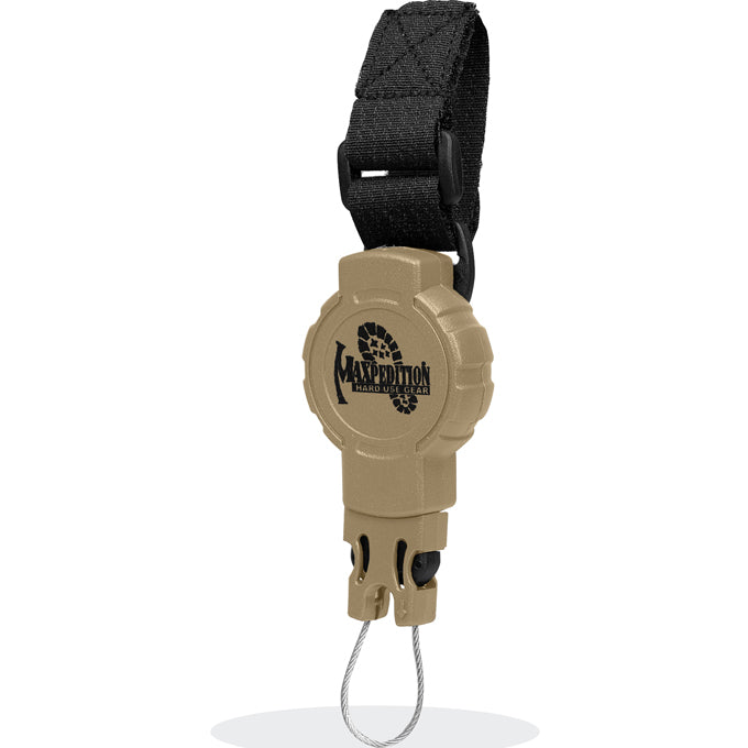 Maxpedition Tactical Gear Retractor Small Strap - Khaki RS2K