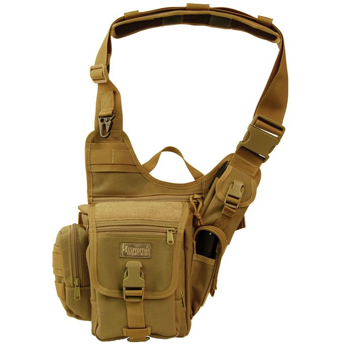 Maxpedition Fatboy Versipack Shoulder Bag Khaki 0403K