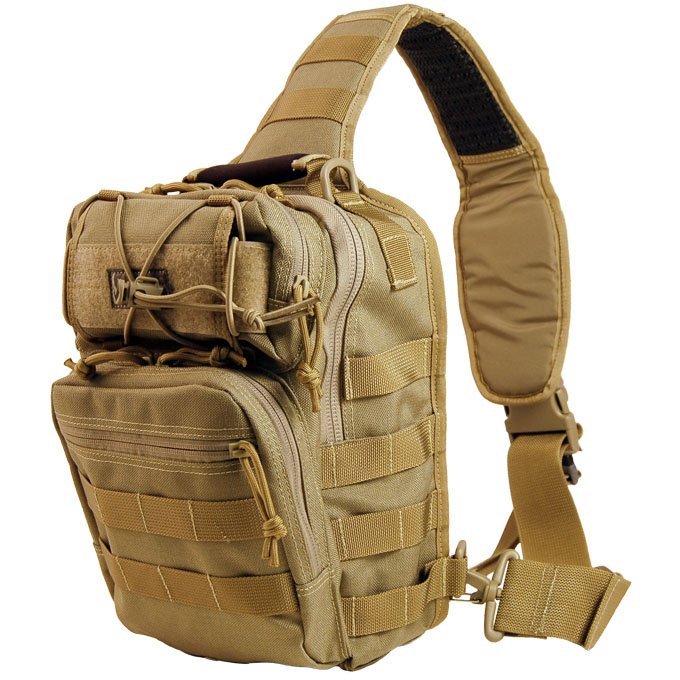 Maxpedition Lunada GearSlinger Shoulder Bag Khaki 0422K
