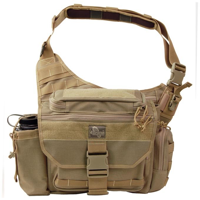 Maxpedition Mongo Versipack Shoulder Bag - 0439K Khaki