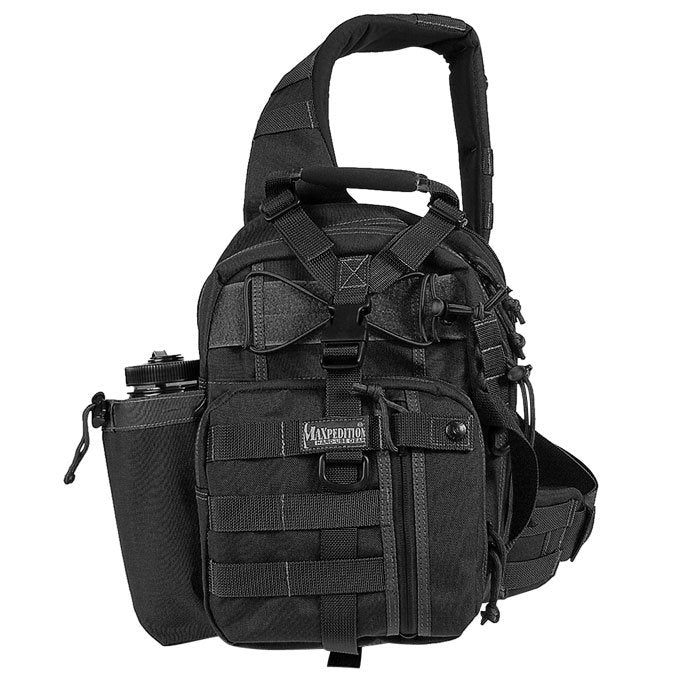 Maxpedition Noatak Gearslinger Shoulder Bag - Black 0434B
