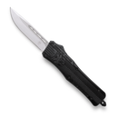CobraTec CTK-1 Black Medium Dual Action Knife 3in Drop Point D2 Steel Blade