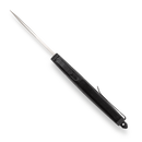 CobraTec CTK-1 Black Medium Dual Action Knife 3in Drop Point D2 Steel Blade