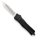 CobraTec CTK-1 Black Medium Dual Action Knife 3in Tanto D2 Steel Blade
