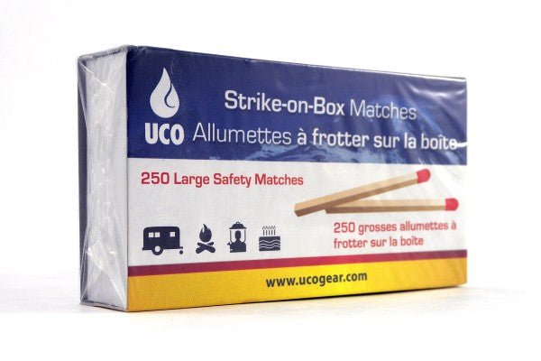 UCO Strike On Box Matches (250 Pieces)