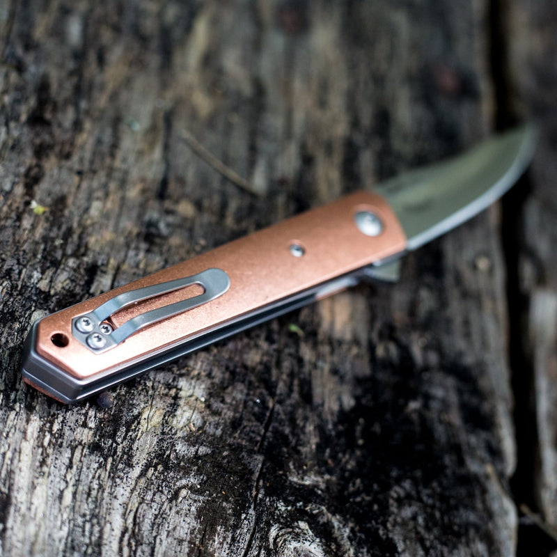 Going Gear Exclusive Boker 01BO276 Kwaiken Mini Copper Folding Knife