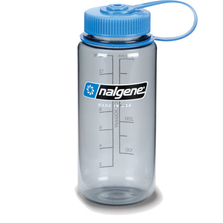 Nalgene Everyday Tritan Wide Mouth 1 Pt BPA Free Gray