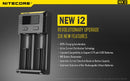 Nitecore Intellicharge i2 Dual Bay Lithium Ion/NiMh/NiCd Battery Charger