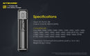 Nitecore UI1 single-slot USB Li-ion battery charger – specification and feature detail