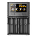 Nitecore SC4 Superb Charger – 4-Slot Universal Fast Battery Charger with LCD Display