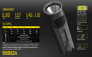 Nitecore EC4 2x 18650 / 4x CR123A 1000 Lumens Cree XM-L2 U2 LED Flashlight