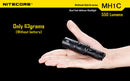 Nitecore Multi Task Hybrid Series MH1C 550 Lumen 1 x CR123 / RCR123 CREE XM-L U2 LED Rechargeable Flashlight