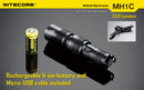 Nitecore Multi Task Hybrid Series MH1C 550 Lumen 1 x CR123 / RCR123 CREE XM-L U2 LED Rechargeable Flashlight