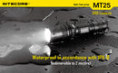 Nitecore Multi Task Series MT25 390 Lumen 2 x CR123 / 1 x 18650 CREE XP-G LED Flashlight