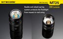 Nitecore Multi Task Series MT25 390 Lumen 2 x CR123 / 1 x 18650 CREE XP-G LED Flashlight