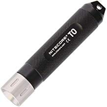 Nitecore T0 12 Lumen LED Keychain Flashlight-Black
