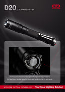 NiteCore SpartPD D20 CREE XR-E LED Flashlight