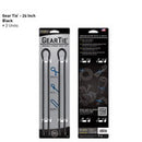Nite Ize Gear Tie 24 inch - Black 2pk