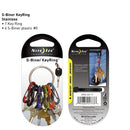 Nite Ize S-Biner Key Ring - Stainless Steel