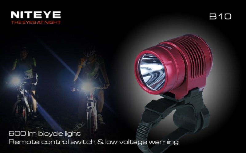 Niteye B10 CREE XM-L U2 LED 600 Lumen Bicycle Light