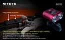 Niteye B20 Dual CREE XM-L U2 LED 1200 Lumen Bicycle Light