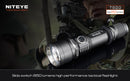 Niteye TS20 CREE XM-L U2 LED 650 Lumen Tactical Flashlight