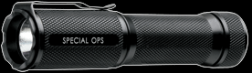 Novatac Special Ops 2 CR123 LED Flashlight - Gun Metal