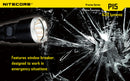 Nitecore P15 XP-G2 LED 430 Lumen 1 x 18650 or 2 x CR123 Flashlight