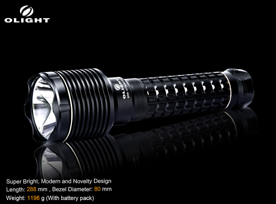 olight flashlight 900 lumens Olight SR91 1500 Lumen SST-90 LED Flashlight