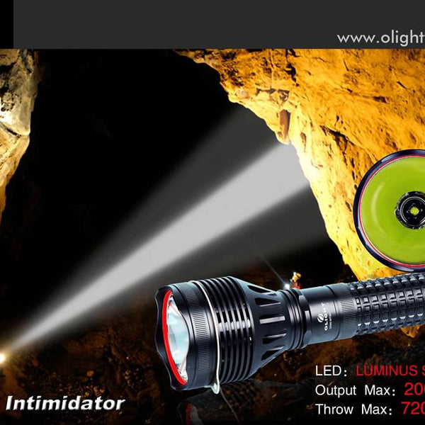 olight 90 degree flashlight Olight SR95 Intimidator 2000 Lumens SST-90 Flashlight
