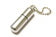 Waterproof Capsule Peanut Lighter - Brushed Chrome