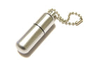 Waterproof Capsule Peanut Lighter - Brushed Chrome