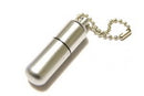Waterproof Capsule Peanut Lighter - Brushed Chrome